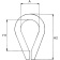 Allpa Stainless Steel Thimble, Ø12mm