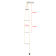 Allpa Flushmount Safety Rope Ladder, L=235mm, Ø48mm