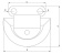 Hollex Deck Eye Foldable 46x45mm