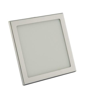 Hollex LED Panel 12V Silver Aluminium 100x100mm Warm White