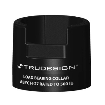 Trudesign 90856 Small Reinforcement Collar For 1/2'' - 3/4'' - 1'' Black