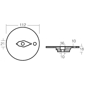 Tecnoseal Zinc Plate For Verado-bravo Engine