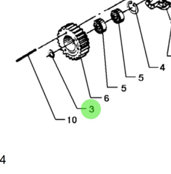 Bukh 522A1012 - DIN 471 Circlip 12 for DV24RME, DV29RME, and DV32 Engines