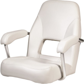 Vetus CHSAILW2 - SAILOR Chair, with Anodized Aluminum Frame, White