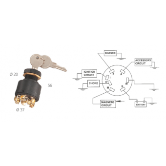 A.A.A. Universal Ignition Key