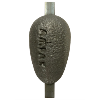 Zinc Anode With Welding Strip 2.2 kg