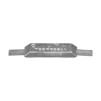 Tecnoseal Aluminium Ingot Type Weld-On Sacrificial Anodes with Steel Insert