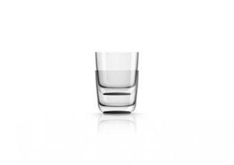 Palm Marc Newson Black Whisky Glass