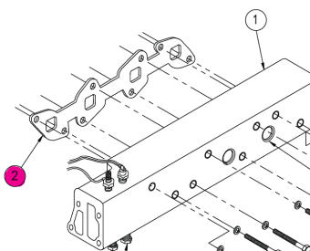 Northern Lights 17173-UC010 - Exhaust Manifold Gasket 