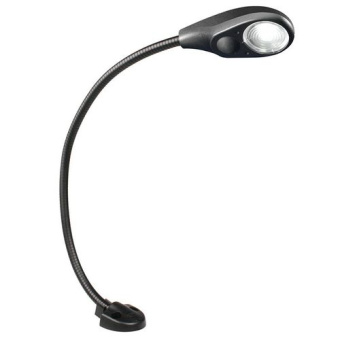 Hella Marine 2JA 346 720-122 - White LED Flexi Chart Table Lamp, 9-31V DC, 16" / 400mm Shaft - Black Cover