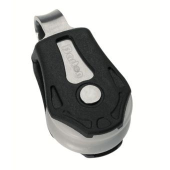 Barton N00110 – Single Fixed Eye Block Size 0 20mm, Plain Bearing, Ø20mm Sheave, Max Rope 6mm