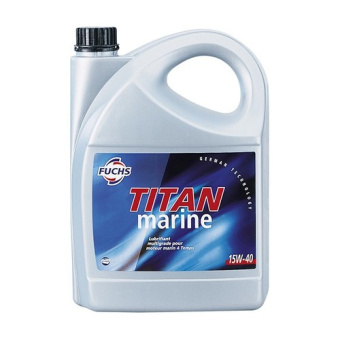 Plastimo 40263 - Titan Marine 15W-40 Lubricant - 5 L