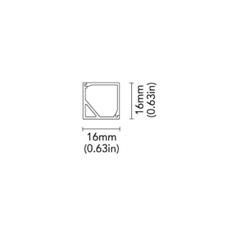 BCM Blade Three C 600MM Aluminium Profile Opal Screen 3000K