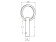 Talamex SS AISI 316 Fast Pin With Ring 5 mm 25 mm