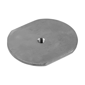 Tecnoseal 01390-1 - Zinc Yanmar Anode For Gear Housing Plate A