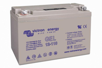 Victron Energy BAT412101104 12V/110Ah Gel Deep Cycle Battery