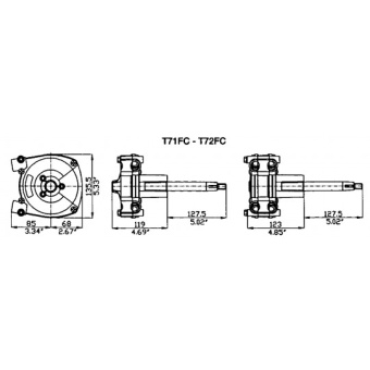 Ultraflex Steering System T 71 FC