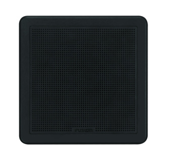 Fusion FM-F65SB - Flush Mount Speakers, 6.5", Square Black (2 pcs.)