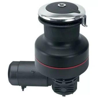 Harken 80.2STEA12H - Electric Self-Tailing Radial Aluminum Winch 2 Speed, 12V, Horizontal 80.2STE Black