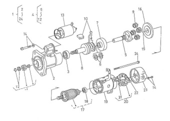 Nanni Diesel 970310969 - NUT,FLANGE for 4.330TDI