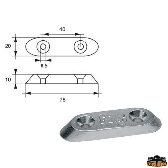 Trem L8144008 - Anodes For Engines Suzuki