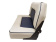 Hollex Steering Bench Twin Star Cream/Navy