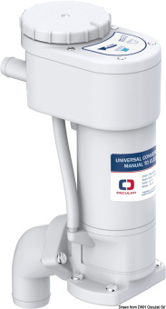 Osculati Electric Toilet Conversion Kit 12V - 50.205.32