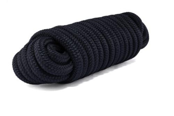 Hollex Mooring Rope Polyester Navy 16mm 16 Strands Length=10m