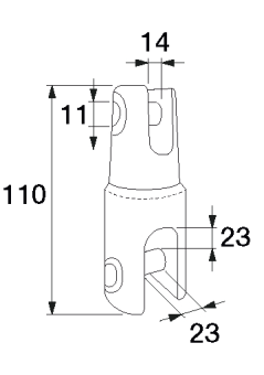 Douglas Marine Anchor Connector Ø10-12 Chain