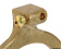 Osculati 17.323.03 - Seacock Yellow Brass with Hose Adaptor 1"x 30 mm