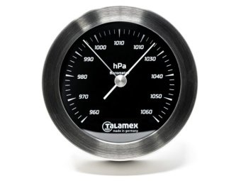Talamex Series 100 SS Blackline Clock 100mm