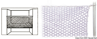 Osculati 06.330.00 - Berth Protection Netting Made Of Nylon
