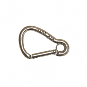 Kong AISI 316 Asymmetric Kong Carabiner With Eye 10X100 mm