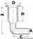 Osculati 17.328.34 - Nylon Skin Fitting 3/4" 20mm V/SS Head 90° Adaptor