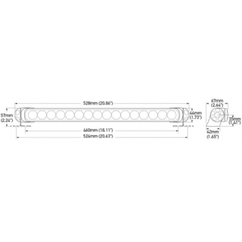 Hella Marine Sea Hawk 470 LED Projector Diffused/spot Light