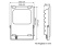 Talamex LED Floodlight 10-30V 5700K 10W 127 x 150 x 37mm