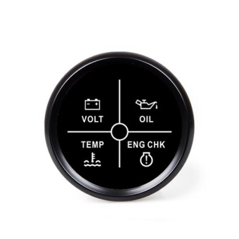 Hollex Alarm Instrument 4 In 1 Black 9-32V