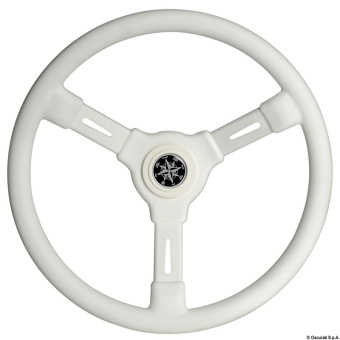 Osculati 45.158.06 - 3-Spoke Steering Wheel White 355 mm