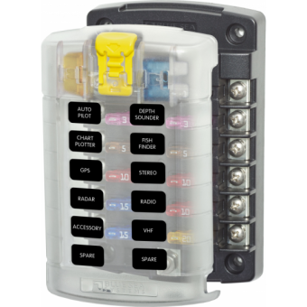 Blue Sea Fuse Block ST Blade ATO/ATC Circuits 12