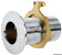 Osculati 17.324.42 - Seacock Low Edge Chromed Brass 3/4"