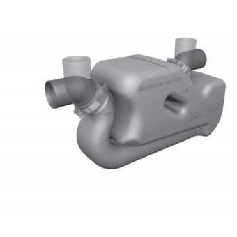 Vetus LSSA Exhaust Waterlock 7.5 Litres with Rotating Inlet and Outlet