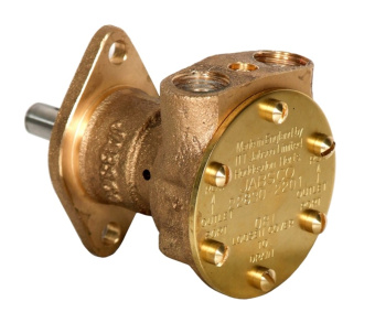 Jabsco 22830-2201 - 3/8 in Bronze 10-Size Flange-Mounted Pump With BSP Threaded Ports