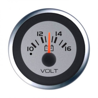 Veethree 65550SSFE - Argent Pro Voltmeter 12v