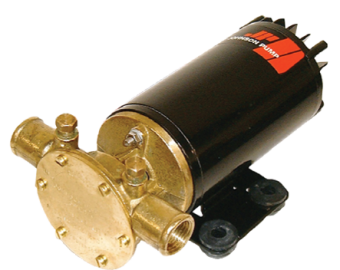 Johnson Pump 10-24690-02 - Self-Priming Impeller Pump F4B-11, 24V, 52 l/min, Connection 1" Hose & 1/2" BSP