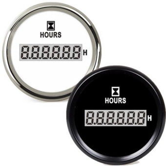 Hollex Digital Hour Meter Black 9-32V