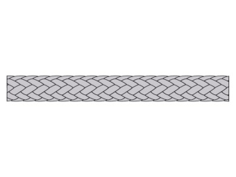 Talamex Polyester Porto Silver 18 mm 100 m