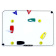 Optiparts EX2654 - Magnetic Whiteboard Windesign – 35 x 25 cm
