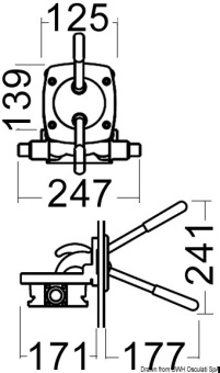 Osculati 15.262.36 - Whale MKIII Gusher Urchin Bilge Pump + Trapdoor