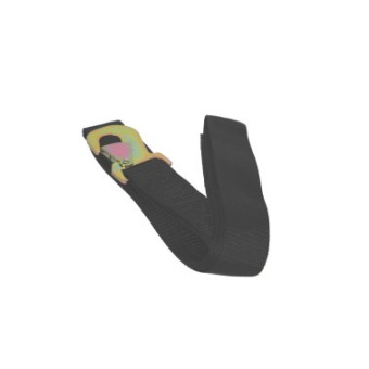 Euromarine Black Nylon Winch Straps with Safety Hook 47 mm, 1500 kg