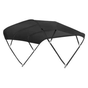 Bimini Top Onyx 215 x 156 x 252 cm; Black; Tube Ø 25 mm